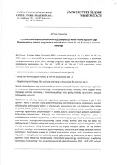 Page 1, opinia UOZ