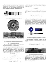 Page 2, An omnidirectional image unwrapping approach