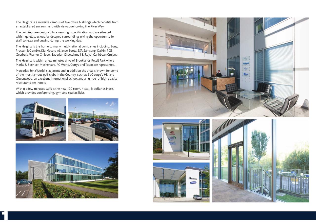 Document preview The Heights â€“ Office space to rent in Weybridge, Surrey.pdf - page 2/4