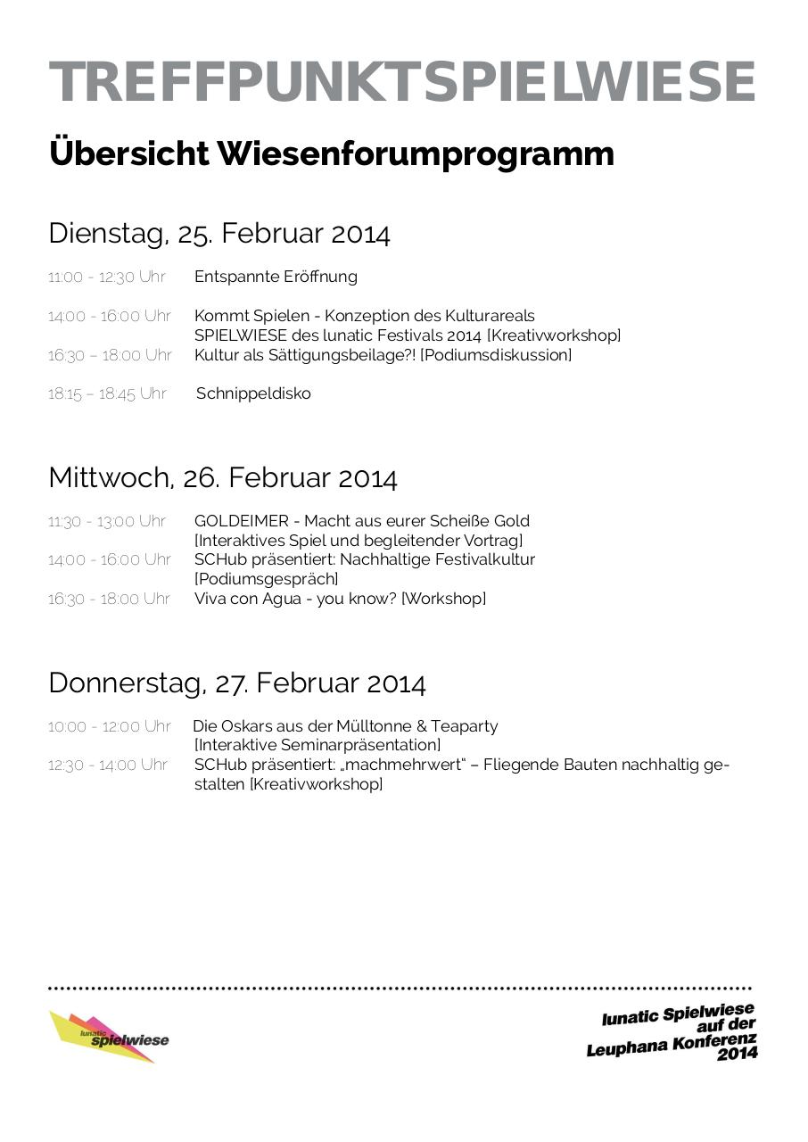 PROGRAMM - lunaticSPIELWIESE - Konferenzwoche2014.pdf - page 4/14