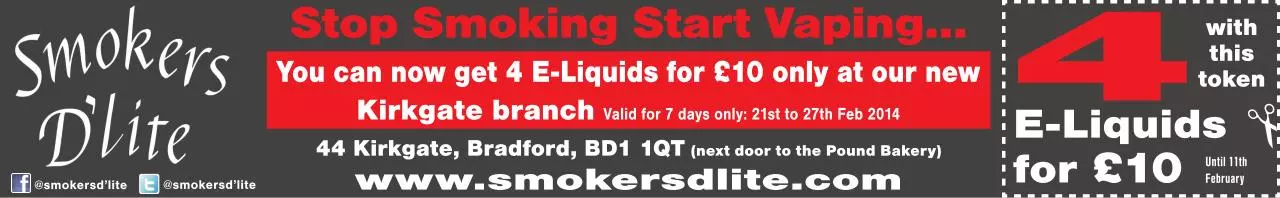 Page 1 of 1, Smoker's D'lite ADVERT