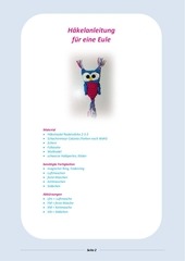 Page 2, Anleitung Schlüsselanhänger Eule