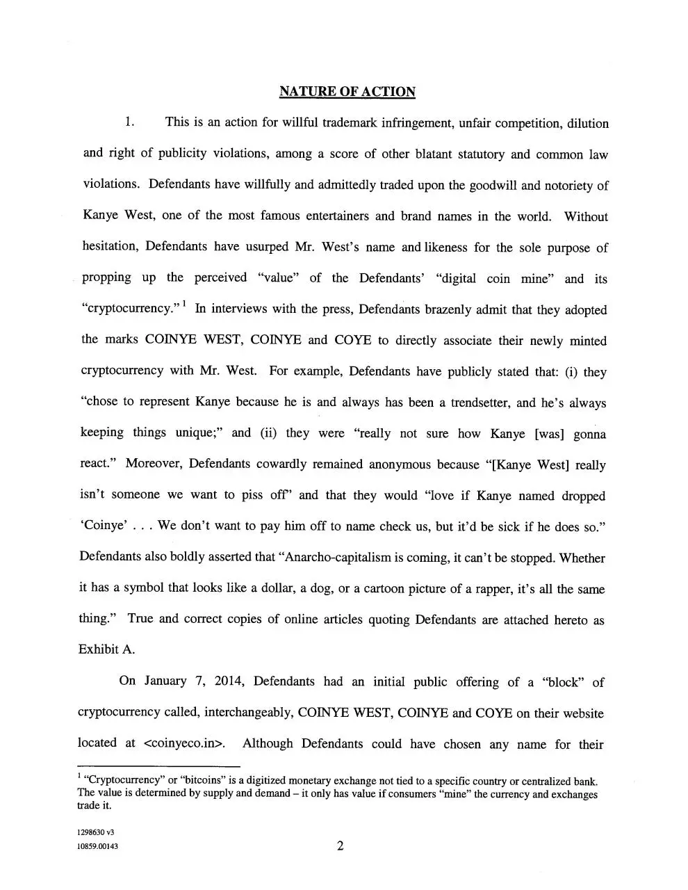 Page 2 of 50, Amended Complaint
