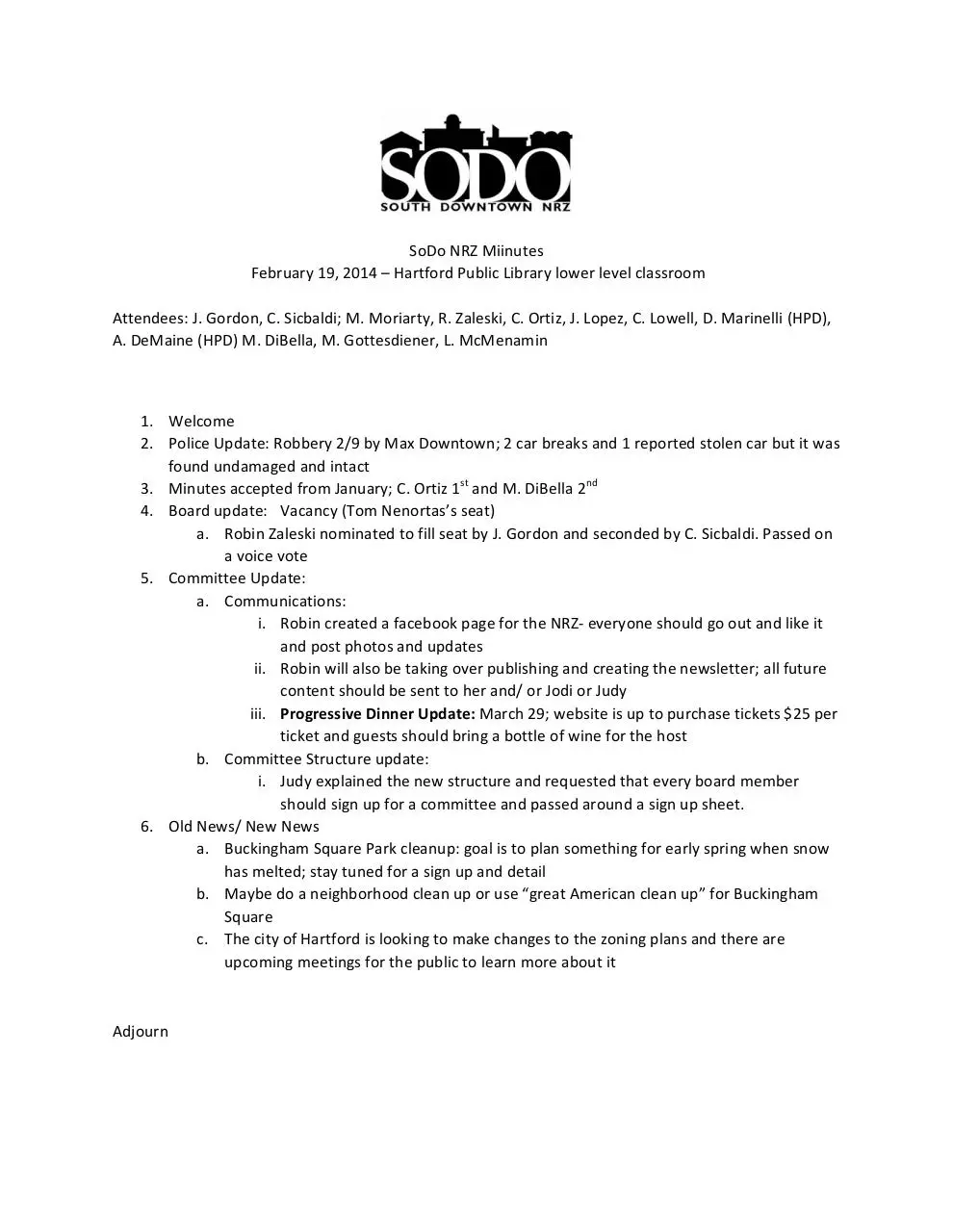 Document preview - February minutes.pdf - Page 1/1