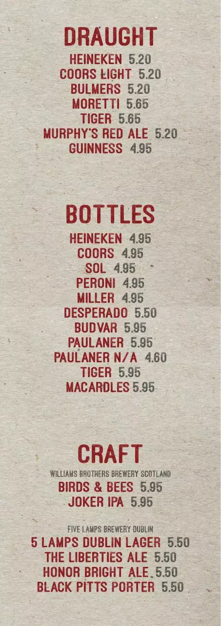Page 3 of 4, Garage Menu Draft 7 Grey