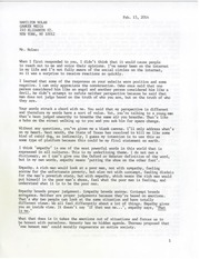 Page 1, letter from ray jasper