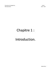 Page 1, Chapitre 1 Introduction