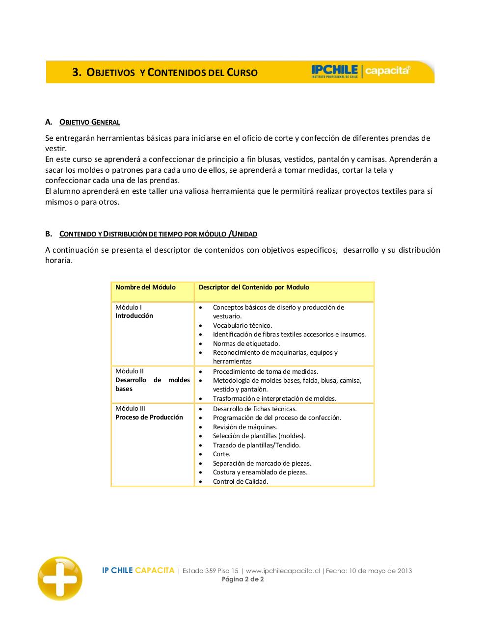 Document preview Corte y ConfecciÃ³n de Vestuario.pdf - page 2/2