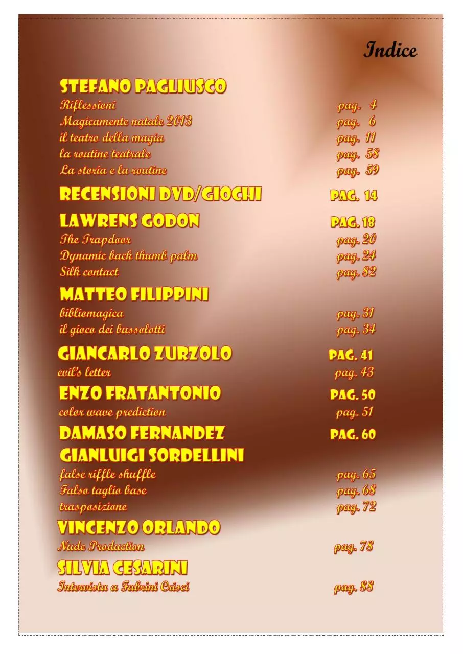 Page 4 of 94, Redazionale SMI (1° 2014)