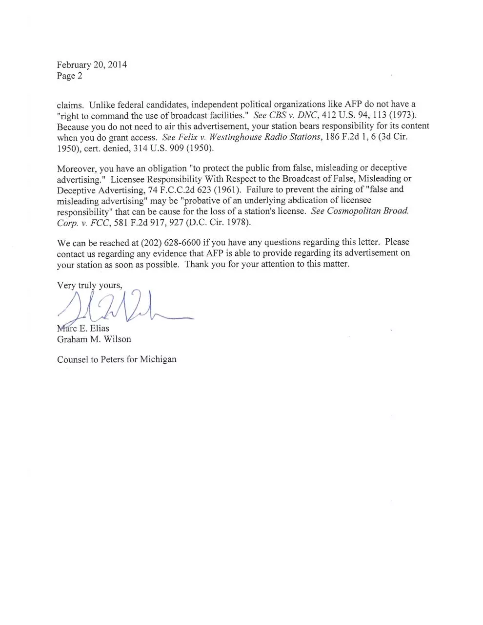 Page 2 of 2, Unsupported AFP Advertisement (2 20 14 Letter)