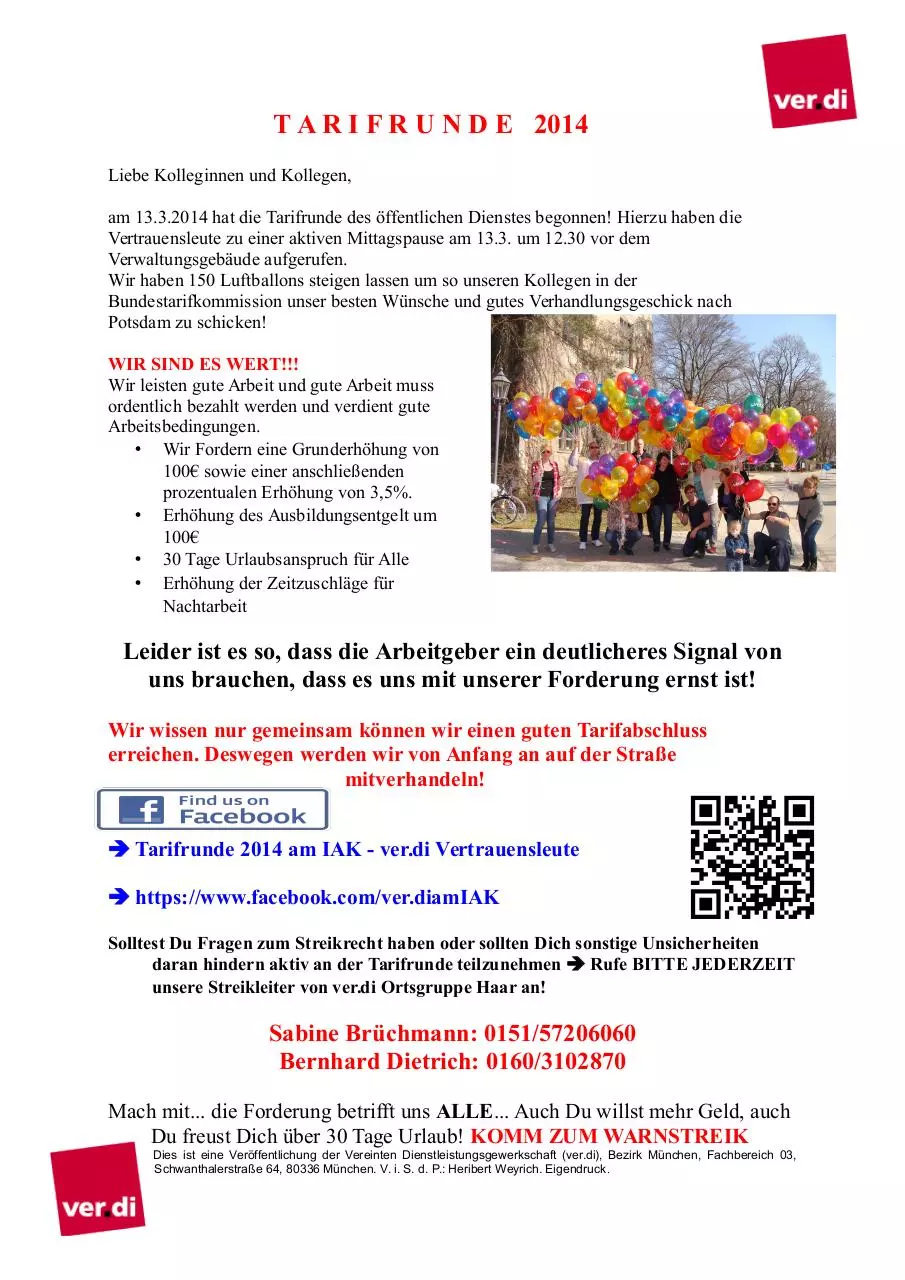 Document preview - Tarifrunde 2014 Flugblatt IAK.pdf - Page 1/1