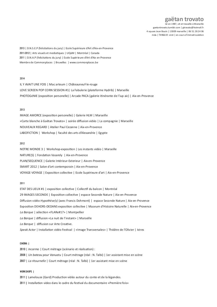 Document preview CV TROVATO 2014.pdf - page 1/1
