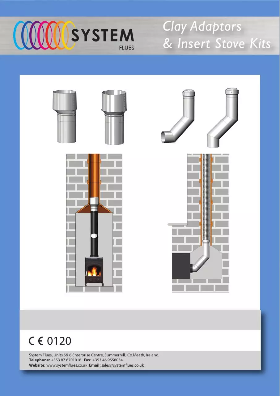 Page 1 of 1, System Flues Clay