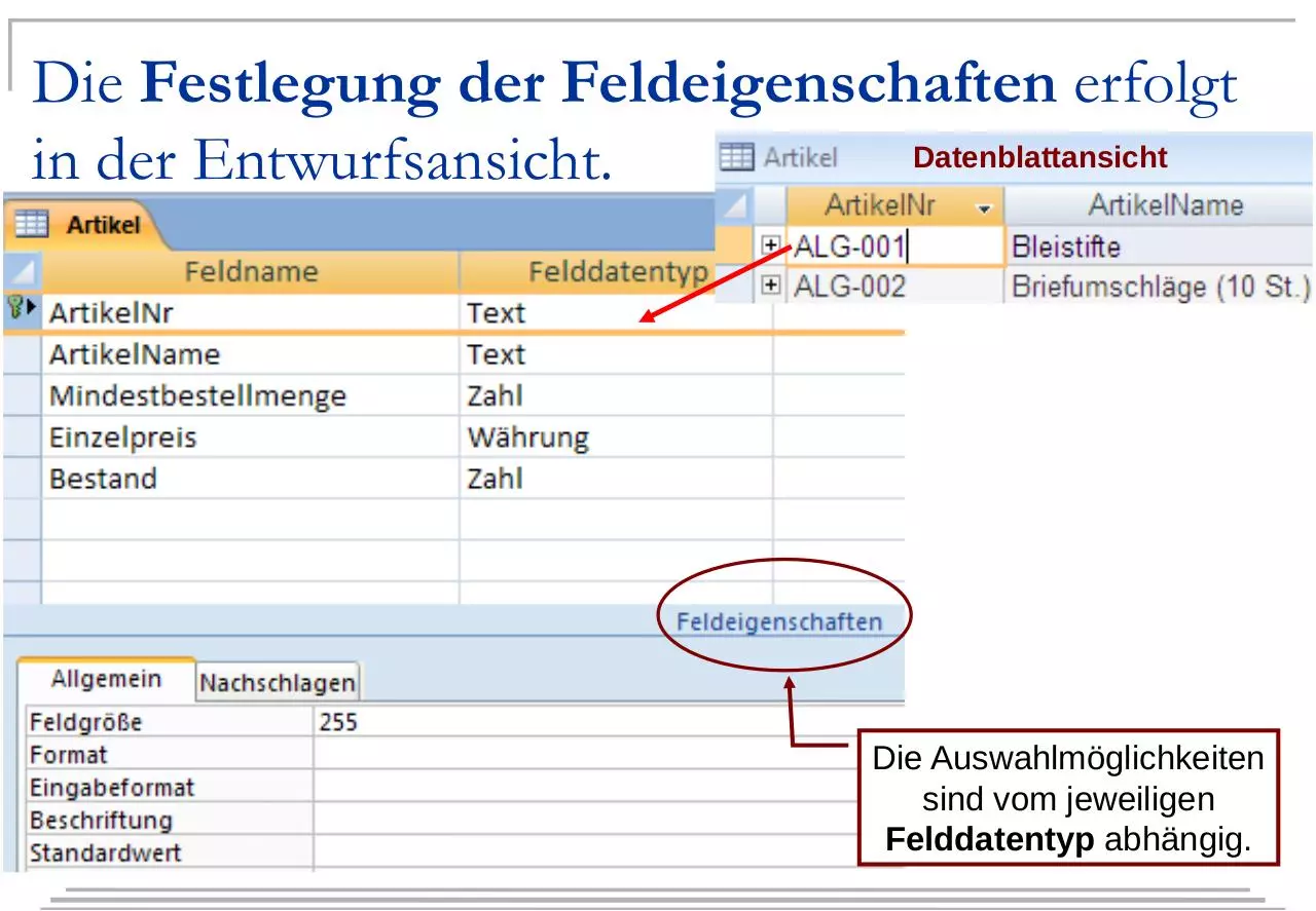 Page 3 of 59, 05 Feldeigenschaften