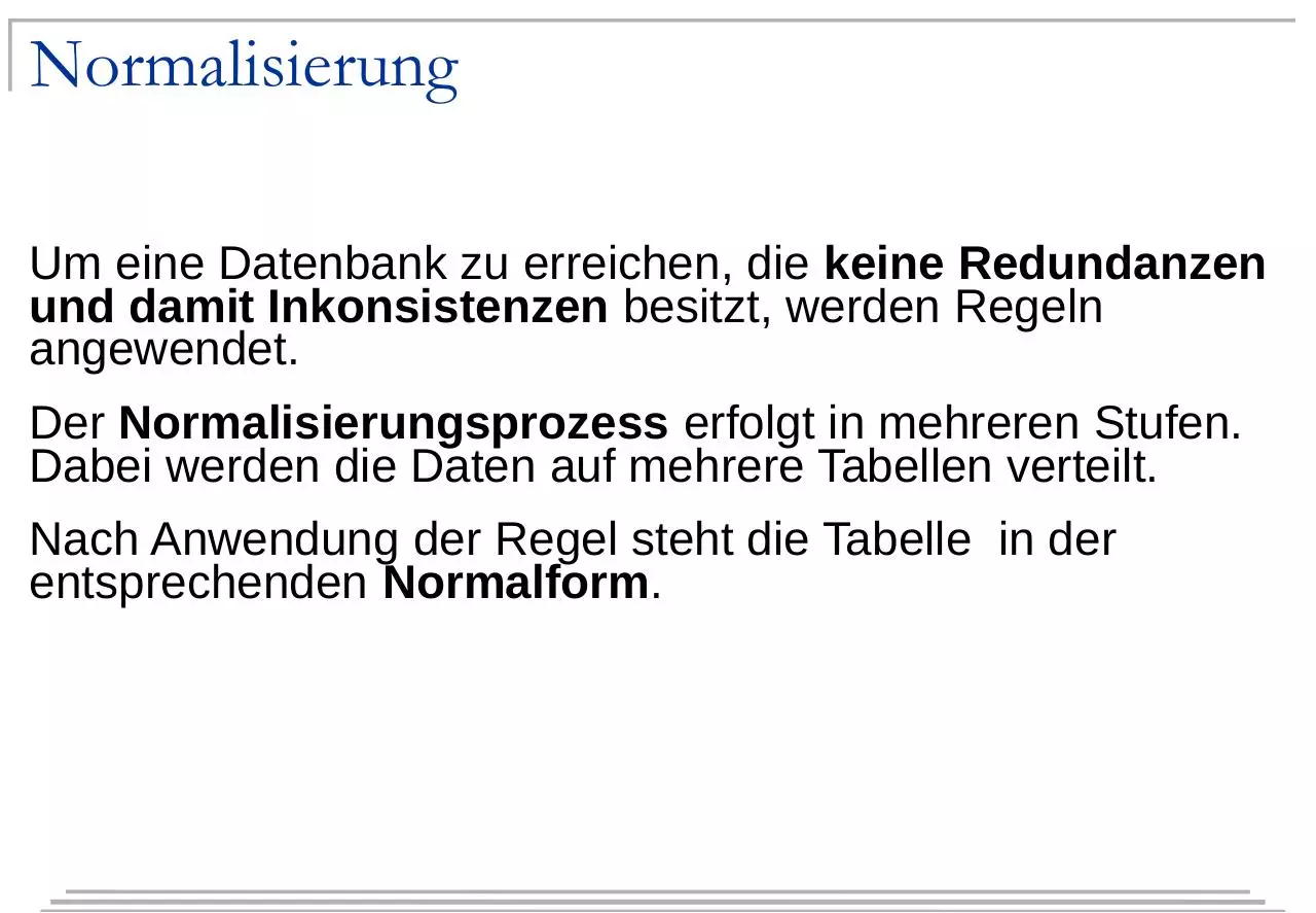 Page 2 of 11, 06 Normalisierung