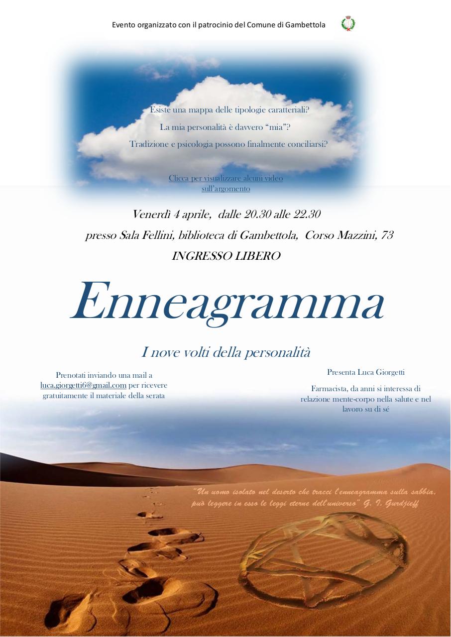 Document preview Volantino Enneagramma venerdÃ¬ 4 aprile.pdf - page 1/1