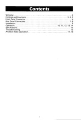 Page 2, HR 2510 manual with schematic