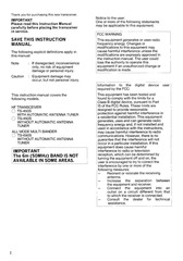 Page 2, ts 450sinstructionmanual
