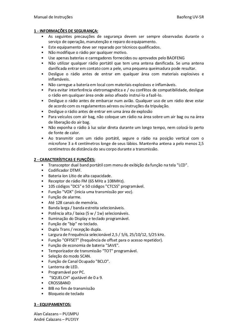 Page 2 of 15, UV 5R port