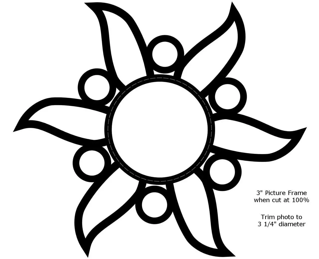 Document preview - flower-frame.pdf - Page 1/1
