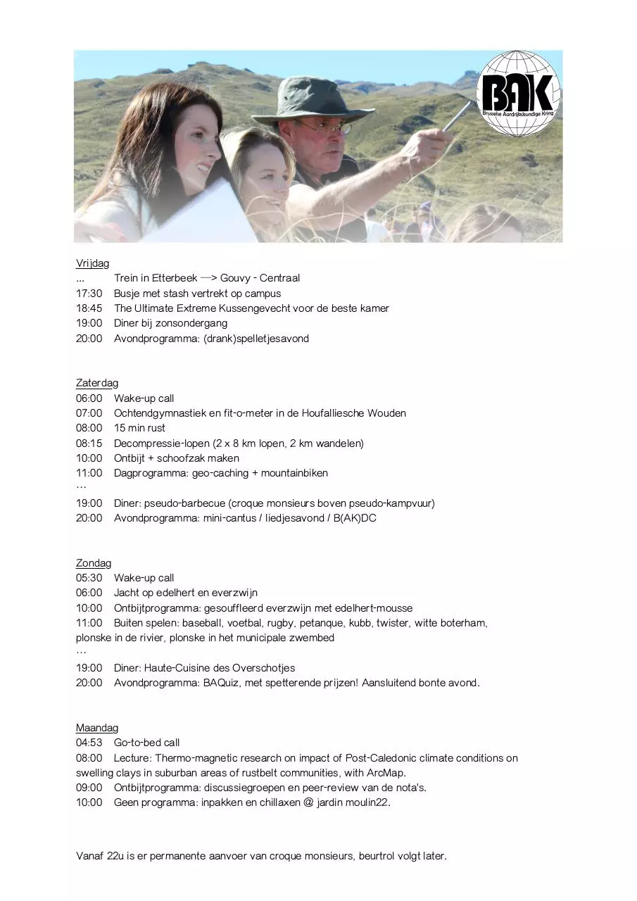 Document preview - programmaBAKweekend.pdf - Page 1/1