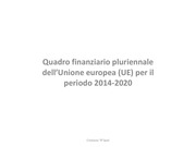 finanziamenti europei