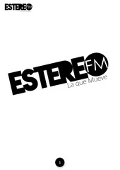 Page 1, Solicitud de Proyecto Estereo FM