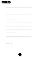 Page 5, Solicitud de Proyecto Estereo FM