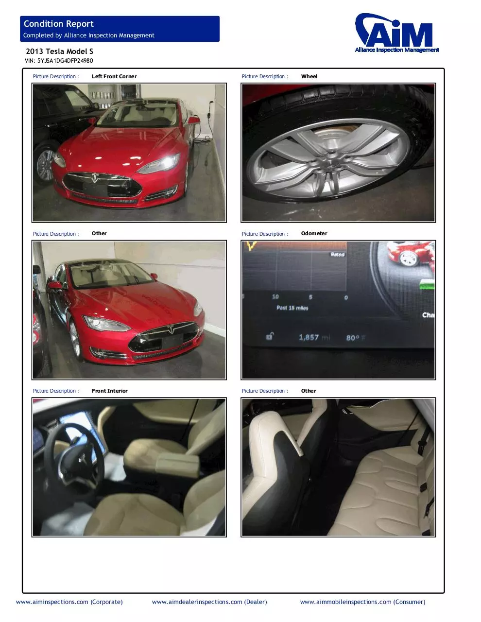 Page 5 of 7, red tesla