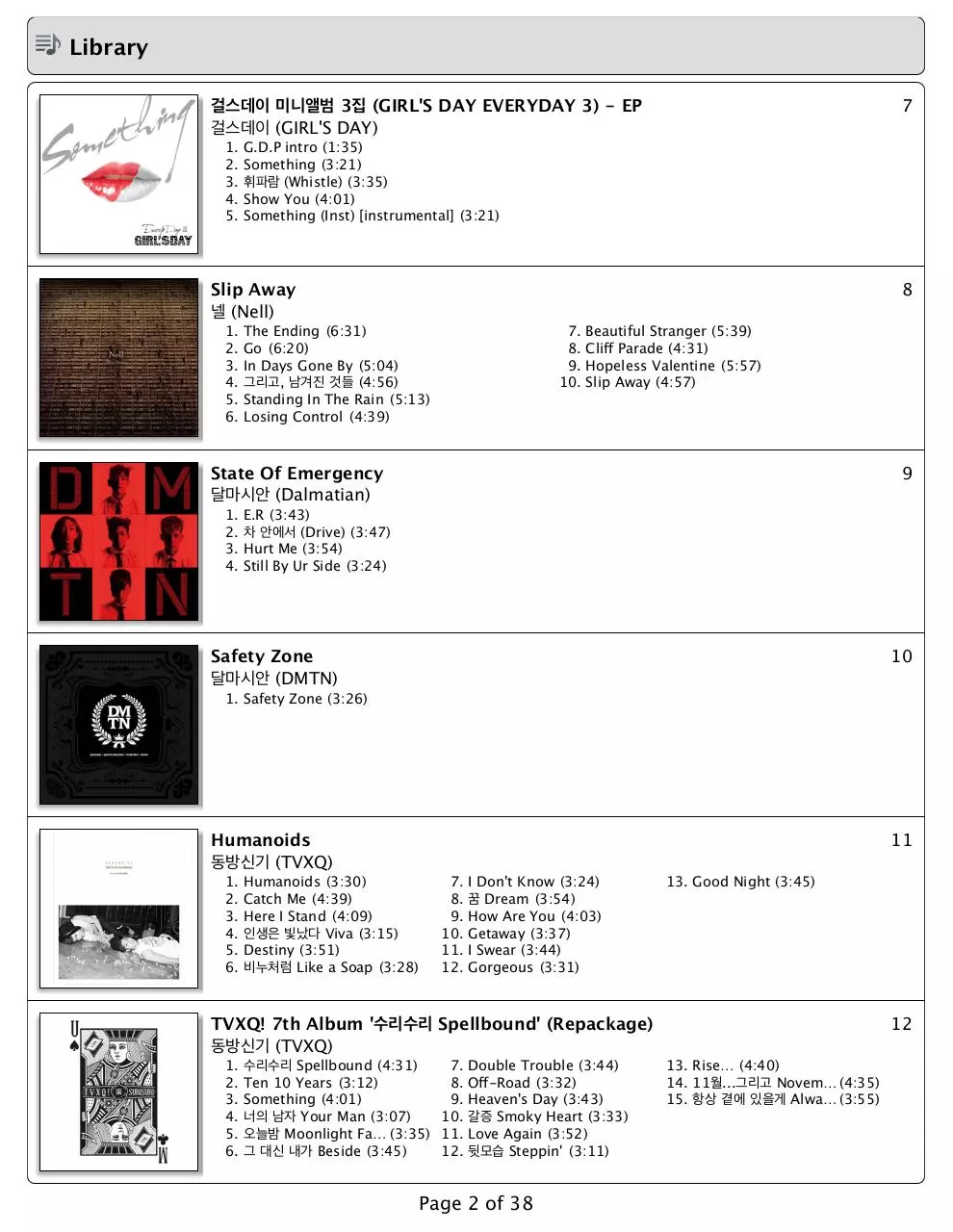 Page 2 of 38, Library