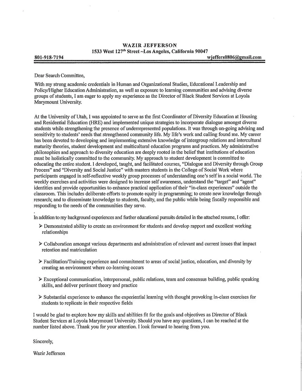 Page 1 of 8, Wazir Jefferson