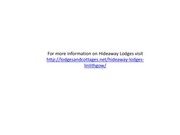 Page 4, Hideaway Lodges