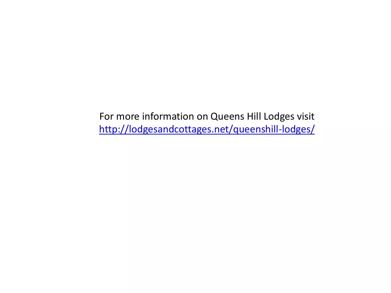 Page 5 of 5, Queenshill Lodges
