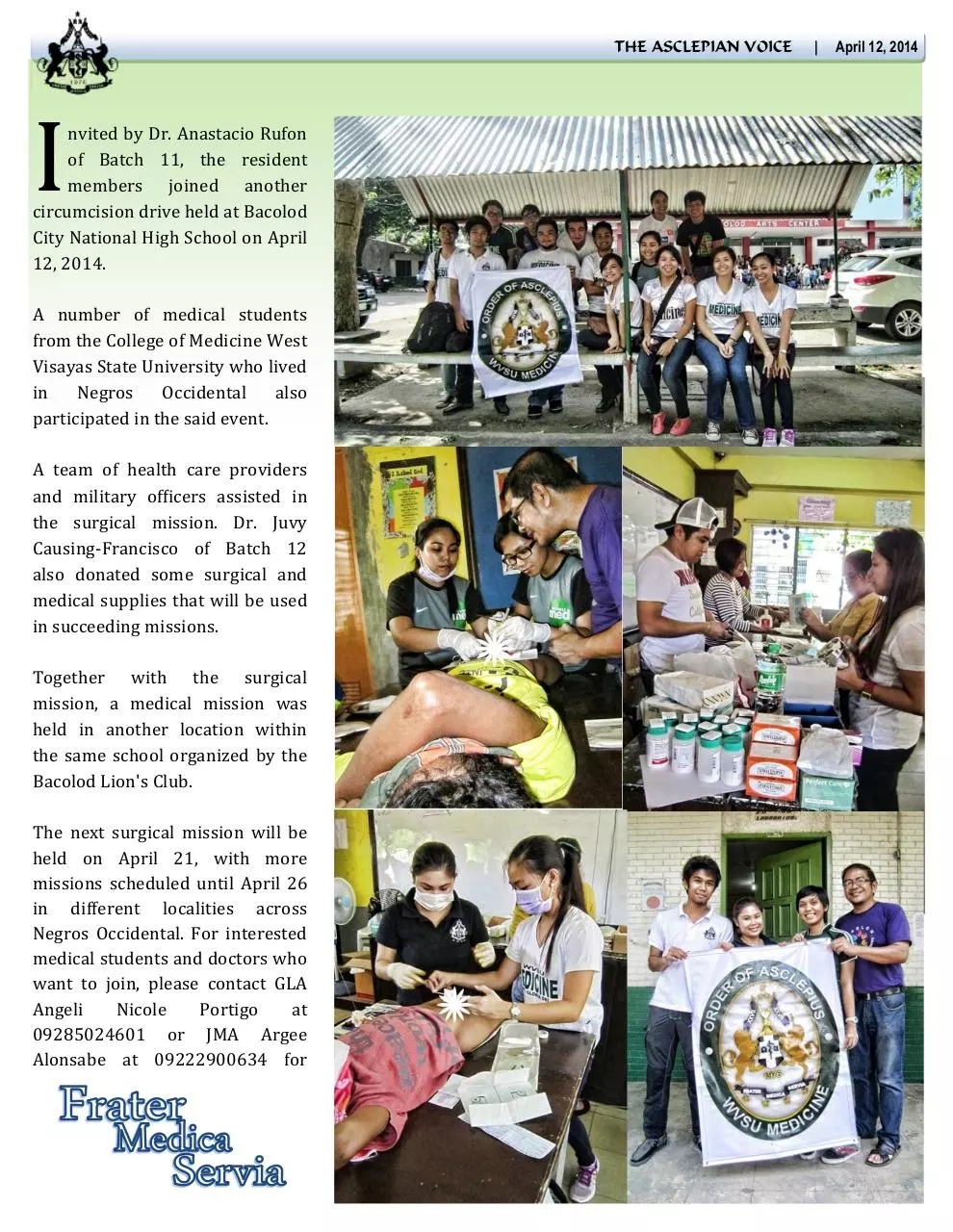 Page 1 of 1, April 12 2014