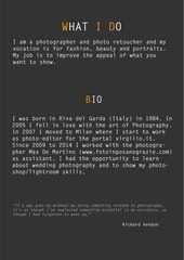 Page 2, Portfolio Eleonora Meregalli