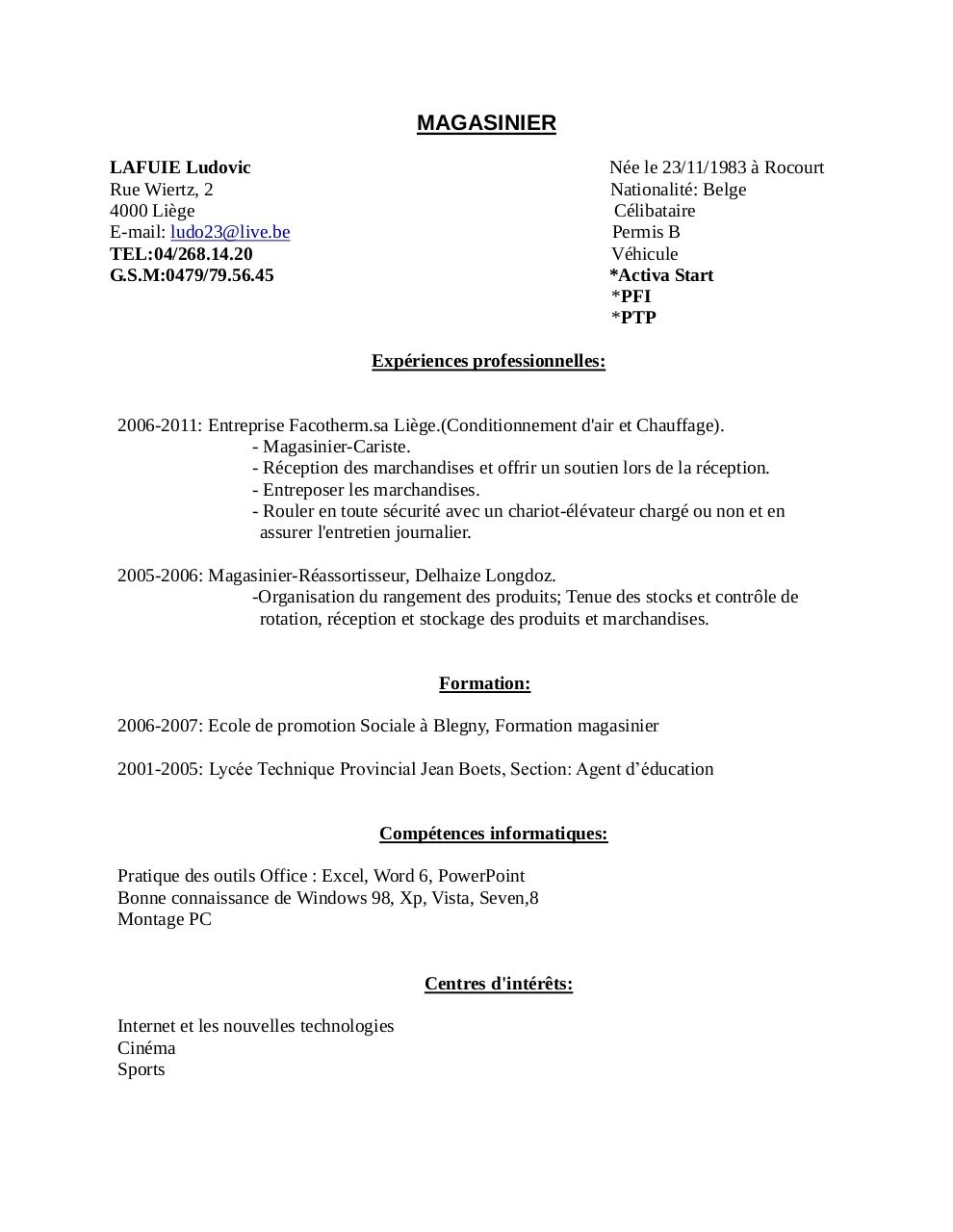 Document preview CV.Microsoft.Word.pdf - page 1/1