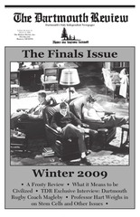 the dartmouth review 3 13 2009 volume 28 issue 14