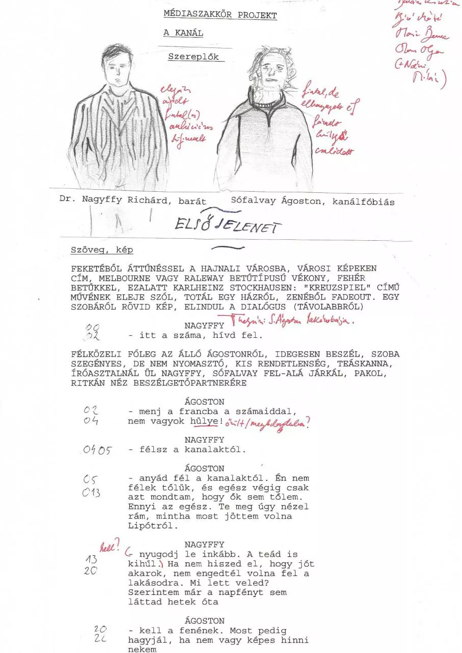 Page 5 of 20, Projektmunka alatt írt oldalak