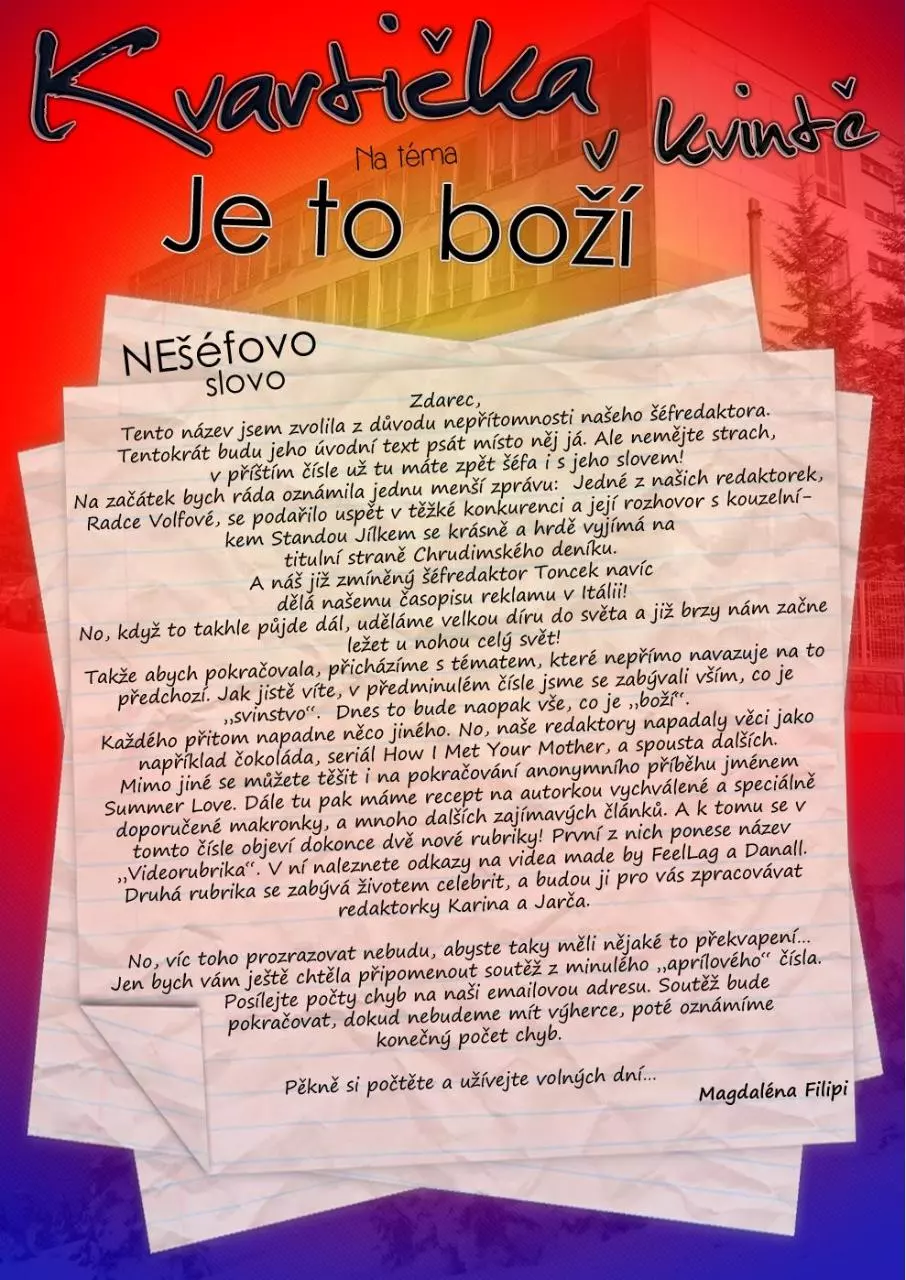 Page 1 of 17, je to boÅ¾í!