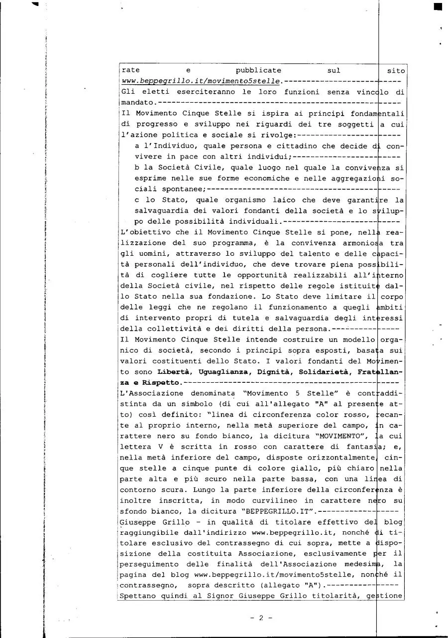 Page 2 of 5, M5Sattocostitutivo
