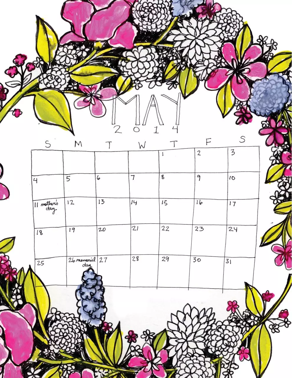 Page 1 of 1, mayplanner