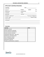 Page 3, SemCo Technical Recruiting Addenda