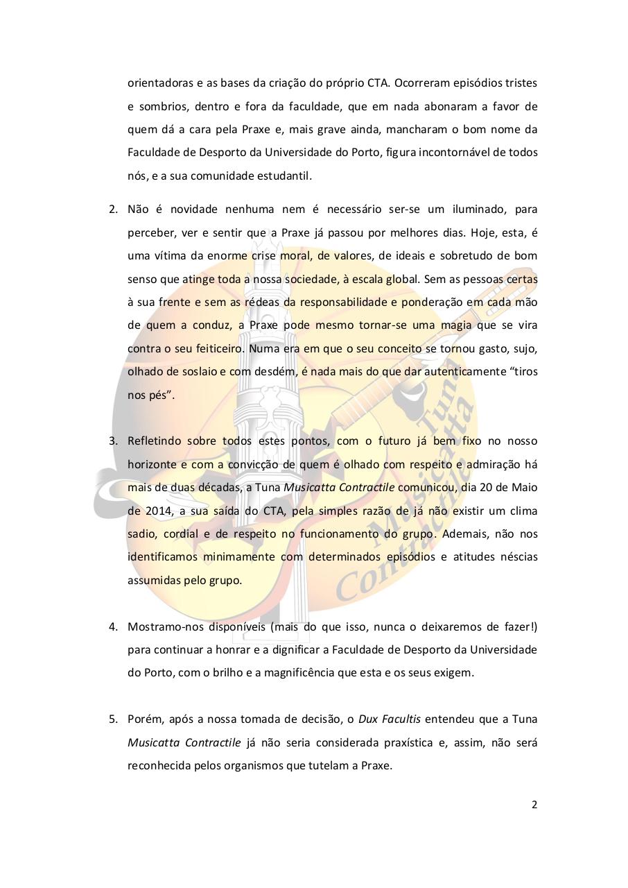 Document preview COMUNICADO TUNA MUSICATTA CONTRACTILE FINAL.PDF - page 2/4