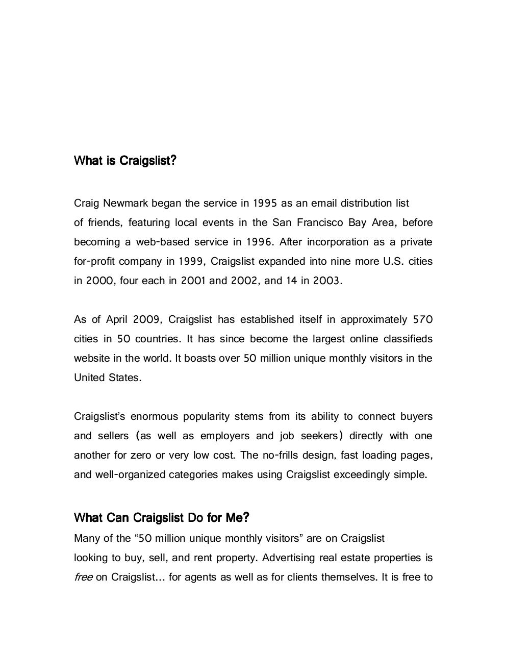 CraigslistCrashCourseForAgents.pdf - page 4/17
