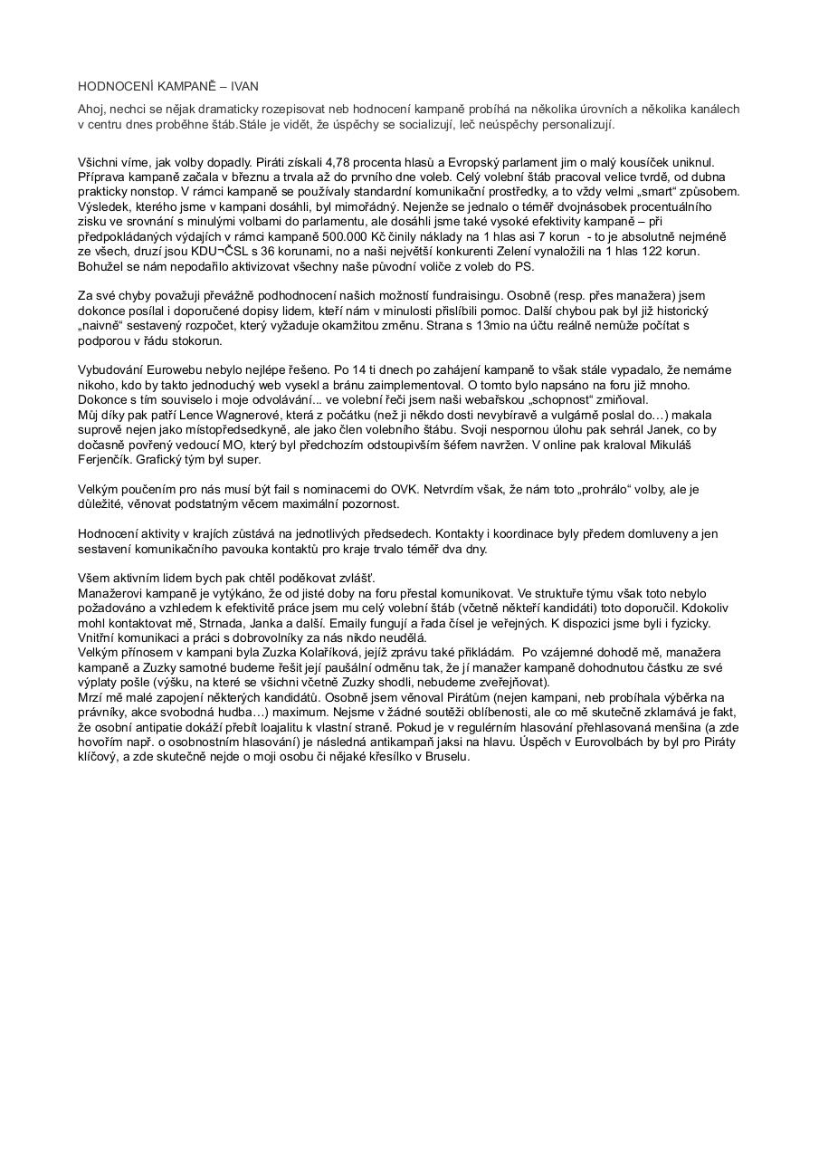 Document preview HODNOCENÃ-KAMPANÄš-_-IVAN.pdf - page 1/1