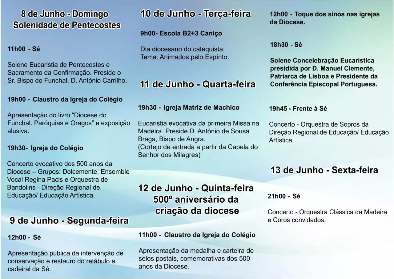 Page 2 of 2, flyer programa 500 anos