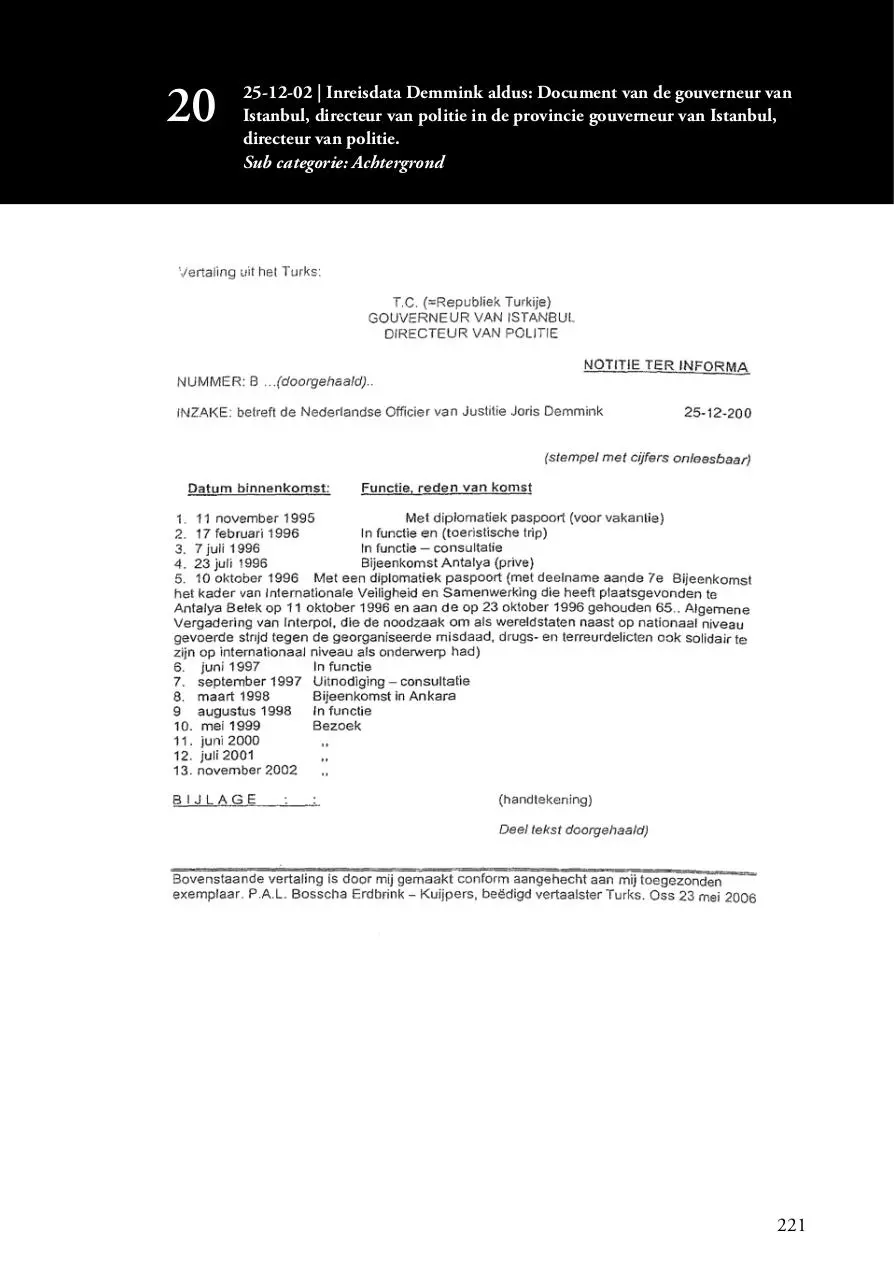 Page 1 of 1, reisdata