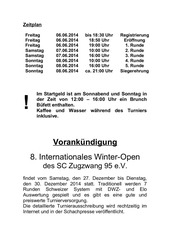 Page 4, Ausschreibung Pfingstopen 2014