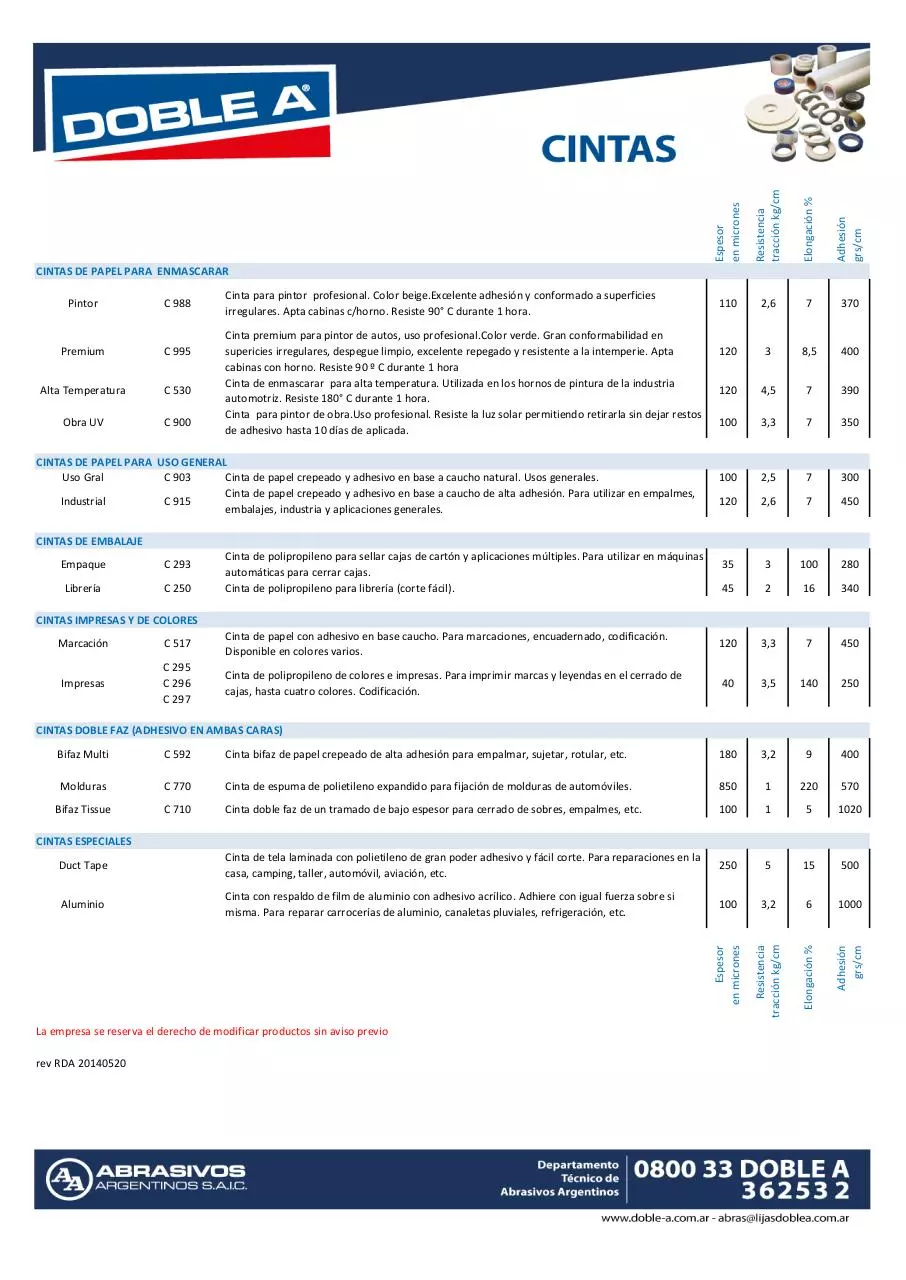 Page 1 of 1, doblea cintas 20140520