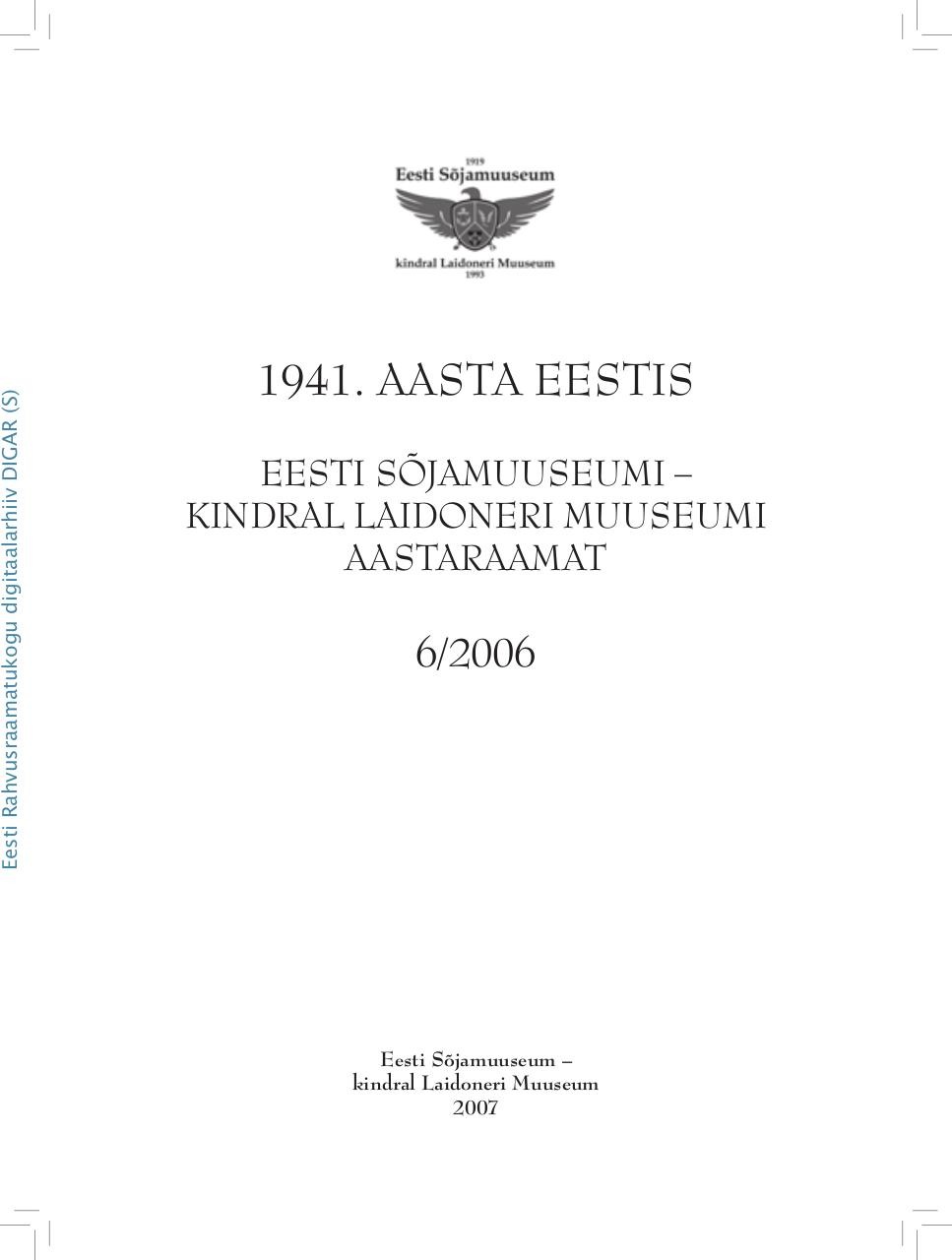 1941 suvi eestis (2007).pdf - page 3/238